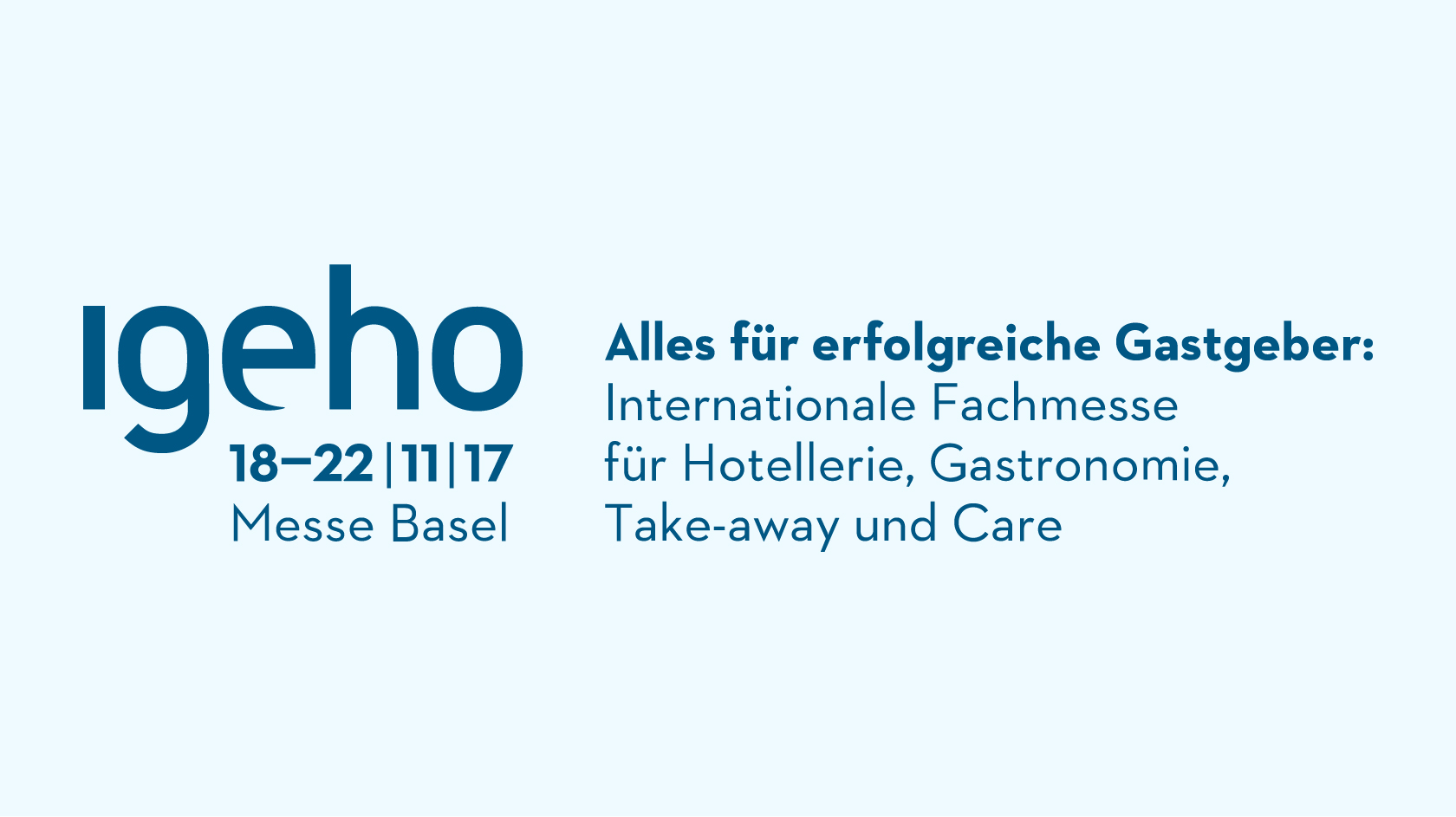 IGEHO Messe Basel