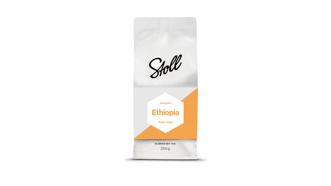 Kaffee Stoll Verpackung Ethiopia