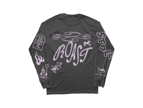 Long Sleeve grey / pink